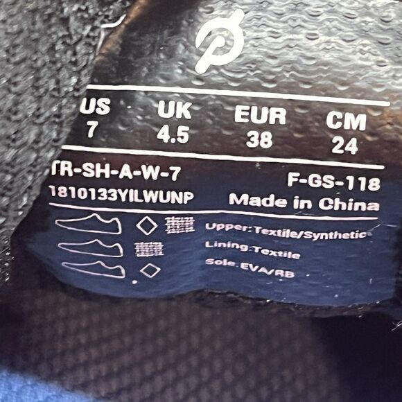 Peloton Circuit Runner Women's 7 Gray Red Running Athletic Shoes - Picture 7 of 7